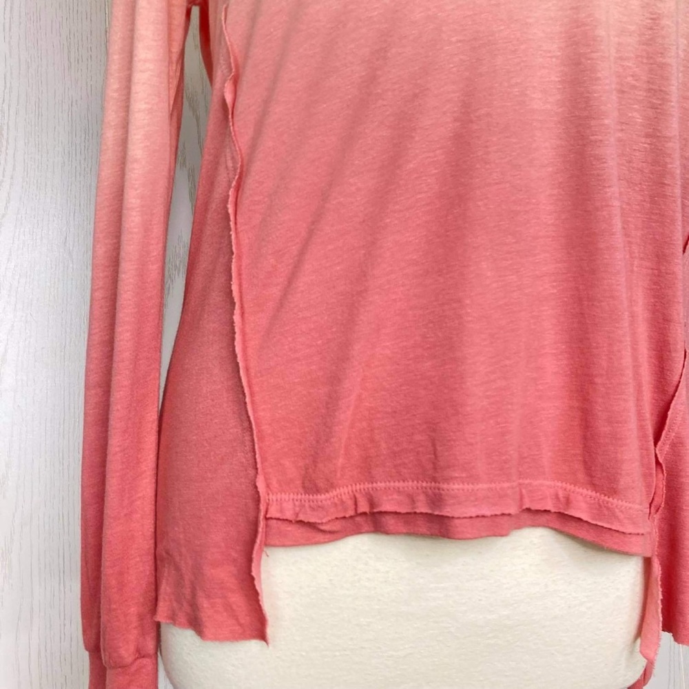 Young Fabulous & Broke Pink Tie Dye Long Sleeve Top NEW with Tags - Picture 15 of 15